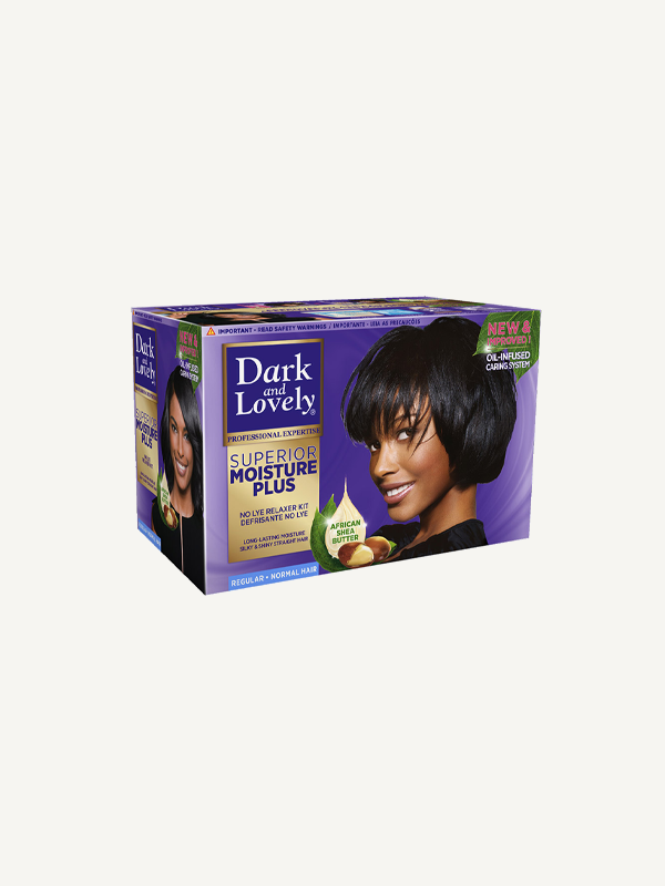 Dark and Lovely – Superior Moisture Plus No-Lye Relaxer Kit