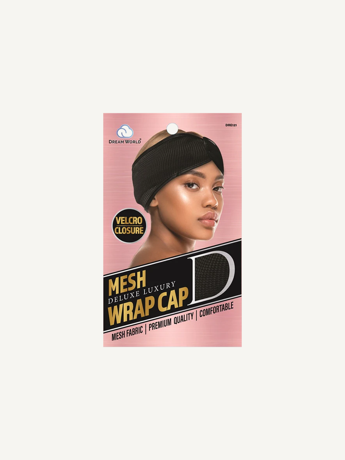 Dream World – Deluxe Luxury Mesh Velcro Wrap Cap