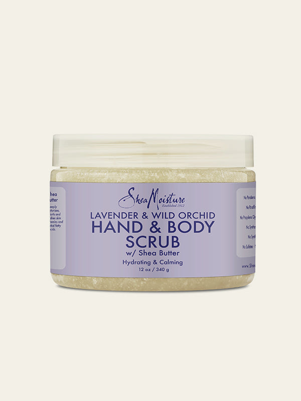 SheaMoisture – Lavender & Wild Orchid Calming Hand & Body Scrub