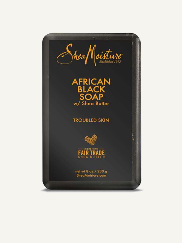 SheaMoisture – African Black Soap Bar w/ Shea Butter