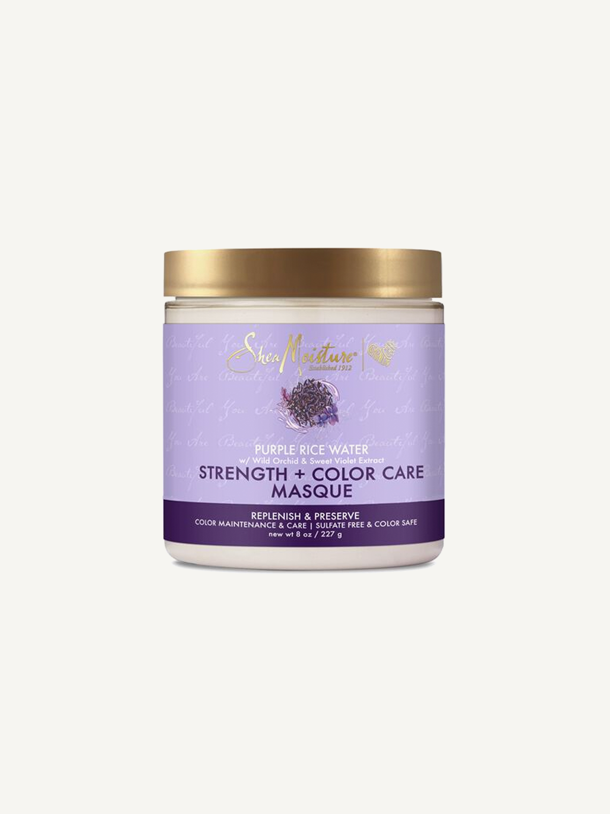 SheaMoisture – Pure Rice Water Strength + Color Care Masque